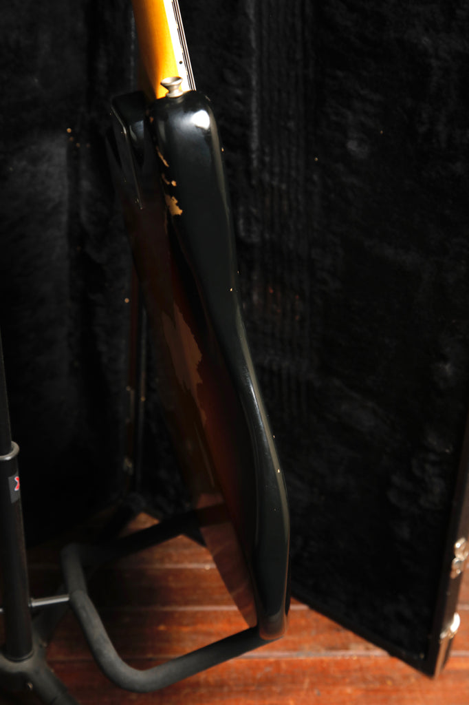 Fender Kurt Cobain Road Worn Jaguar Sunburst Electric Guitar 2012 Pre-Owned