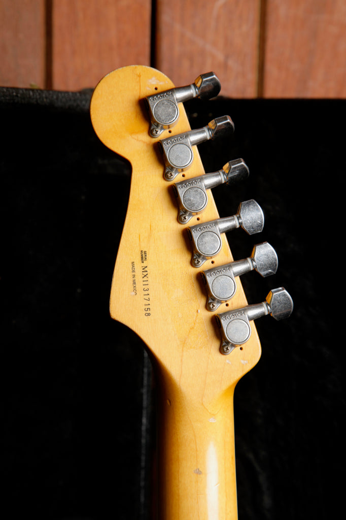 Fender Kurt Cobain Road Worn Jaguar Sunburst Electric Guitar 2012 Pre-Owned