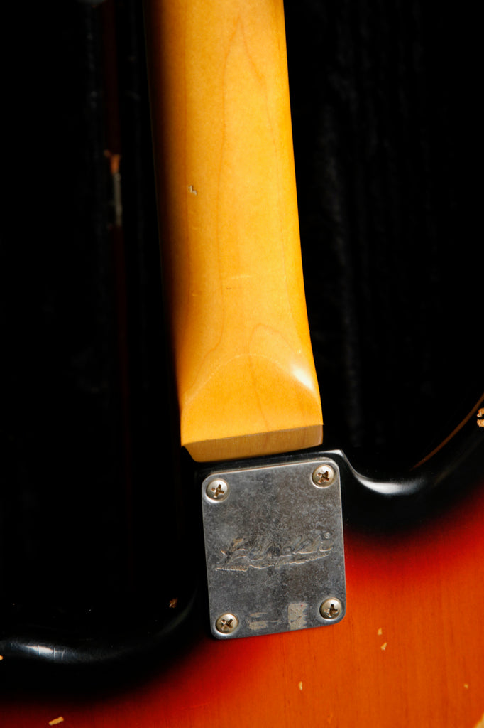 Fender Kurt Cobain Road Worn Jaguar Sunburst Electric Guitar 2012 Pre-Owned