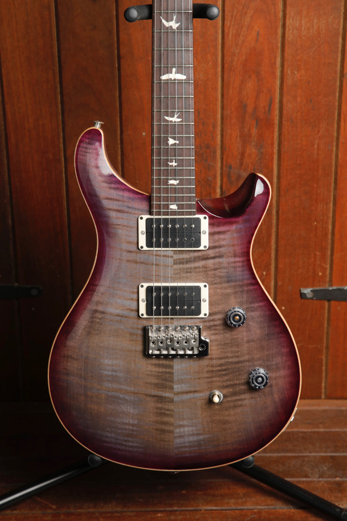 PRS CE24 Faded Grey Black Purple Burst Electric Guitar