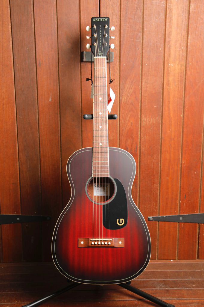 Gretsch Jim Dandy Parlor Deep Cherry Burst Acoustic Guitar