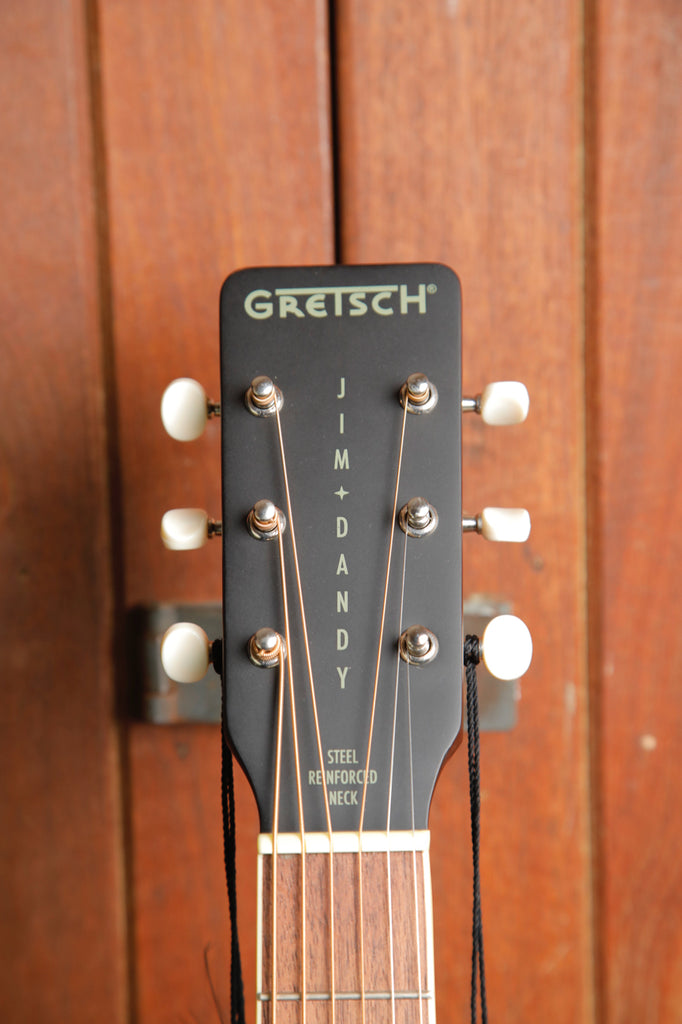 Gretsch Jim Dandy Parlor Deep Cherry Burst Acoustic Guitar