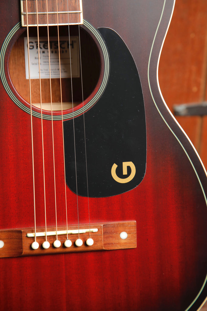 Gretsch Jim Dandy Parlor Deep Cherry Burst Acoustic Guitar