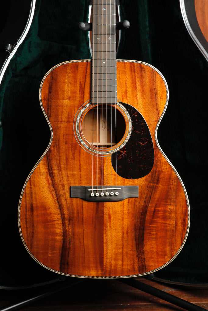 Martin Custom Shop OM-14 Flamed Koa Acoustic Guitar