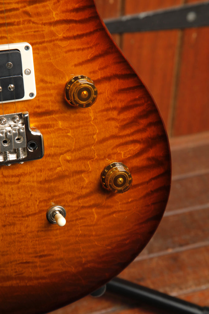 PRS CE24 Semi-Hollow Black Amber Electric Guitar