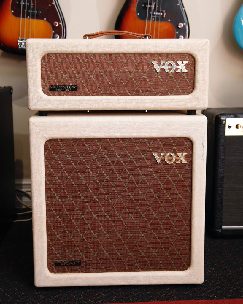 Vox AC15HTVH Hand Wired Anniversary Heritage Head & Matching V112HTV Cabinet Pre-Owned