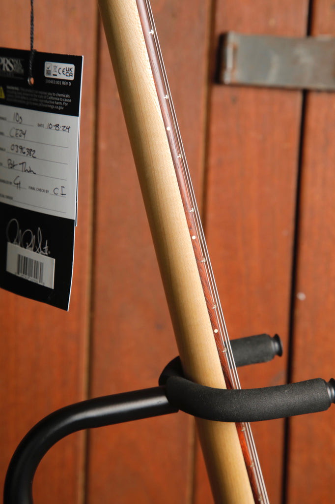 PRS CE24 Semi-Hollow Black Amber Electric Guitar