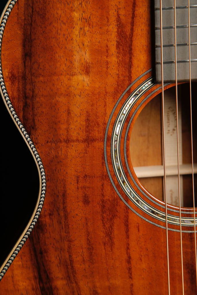 Martin Custom Shop OM-14 Flamed Koa Acoustic Guitar