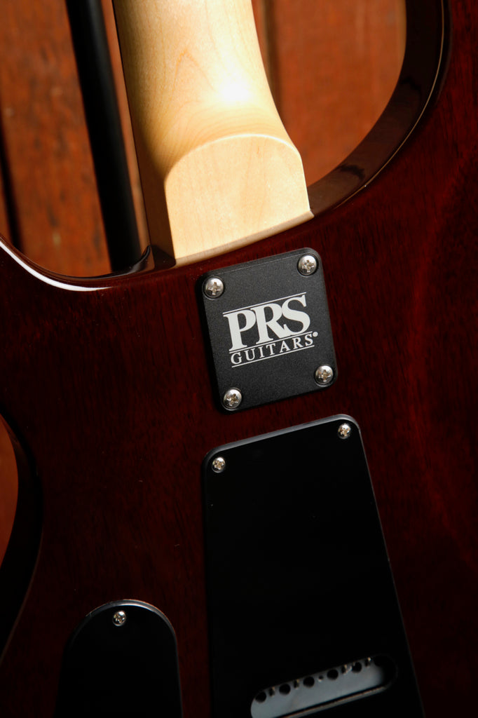 PRS CE24 Semi-Hollow Black Amber Electric Guitar