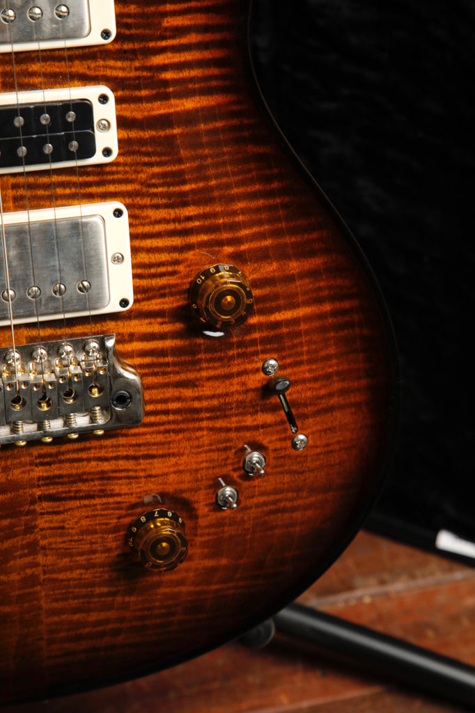 PRS Special Semi-Hollow Electric Guitar Black Gold Burst 2023 Pre-Owned