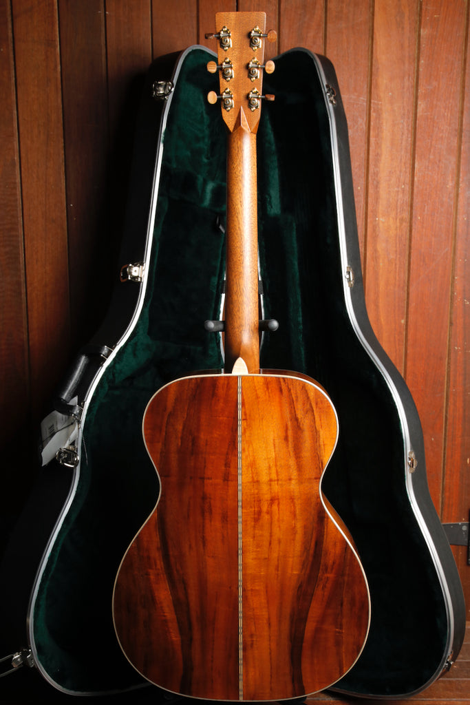 Martin Custom Shop OM-14 Flamed Koa Acoustic Guitar