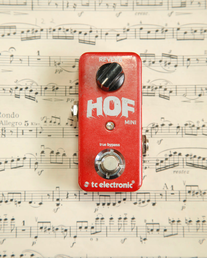 TC Electronic Hall Of Fame Mini Reverb Pedal Pre-Owned