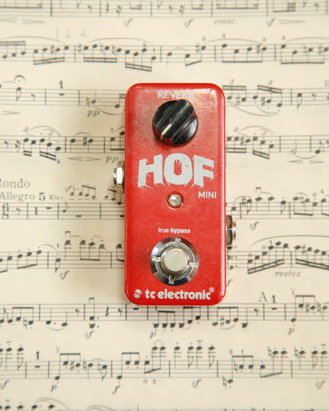 TC Electronic Hall Of Fame Mini Reverb Pedal Pre-Owned