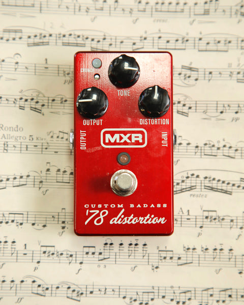 MXR Custom Badass '78 Distortion Pre-Owned