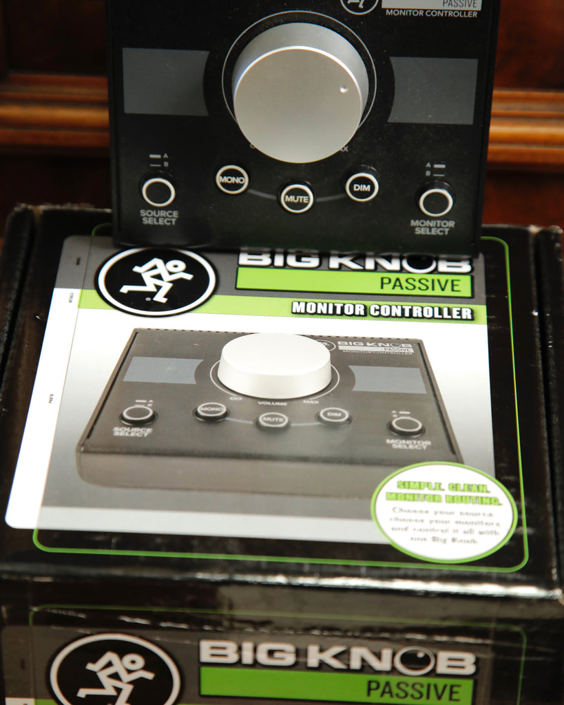 Mackie Big Knob Passive Studio Monitor Controller Pre-Owned