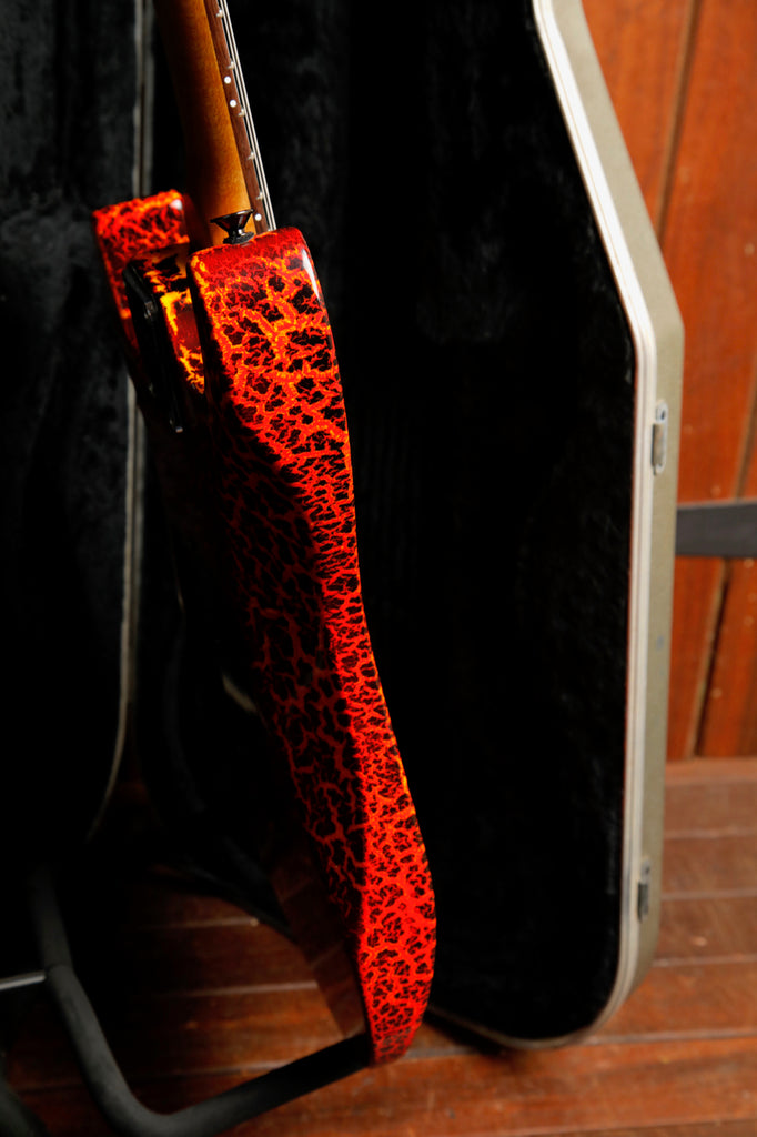 Jackson 1988 Dinky Lava Crackle Electric Guitar USA No 92 of 100 Pre-Owned