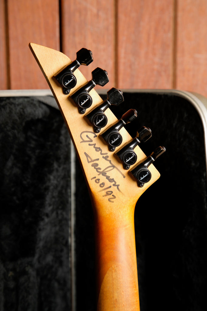 Jackson 1988 Dinky Lava Crackle Electric Guitar USA No 92 of 100 Pre-Owned