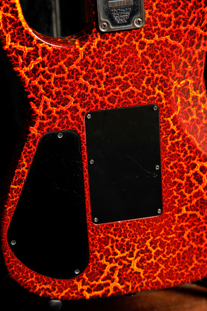 Jackson 1988 Dinky Lava Crackle Electric Guitar USA No 92 of 100 Pre-Owned