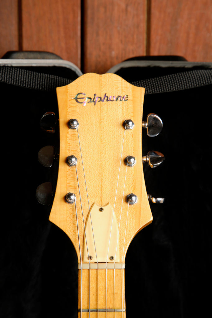 Epiphone Crestwood Natural Electric Guitar Made in Japan 1970s Pre-Owned