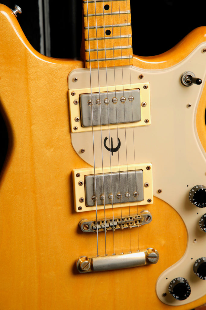 Epiphone Crestwood Natural Electric Guitar Made in Japan 1970s Pre-Owned