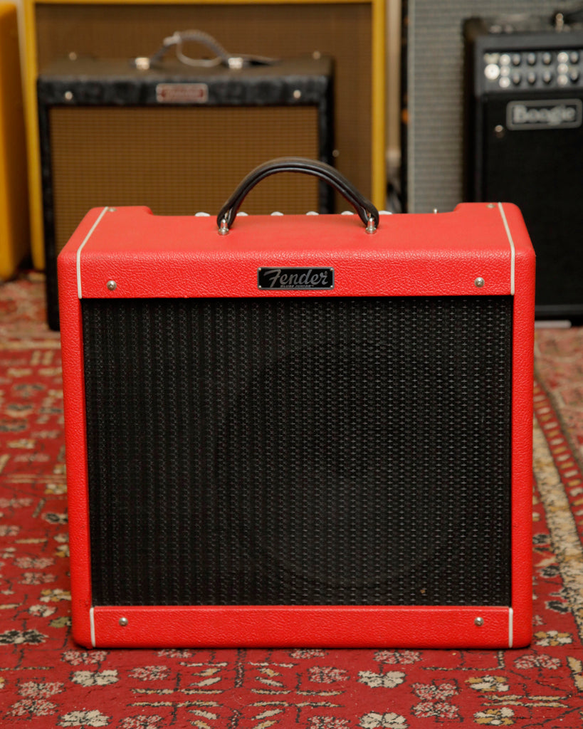 Fender Limited Edition Red Blues Junior III 15-Watt 1x12" Valve Amplifier Combo Pre-Owned