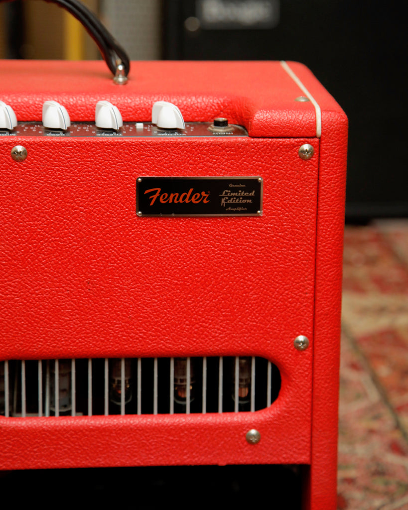 Fender Limited Edition Red Blues Junior III 15-Watt 1x12" Valve Amplifier Combo Pre-Owned