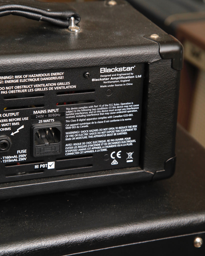 Blackstar HT-1RH 1-Watt Valve Amplifier Head & Matching HT-408 Cabinet Pre-Owned