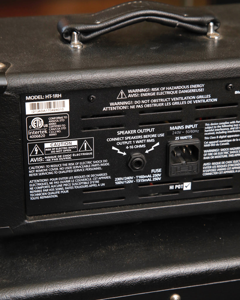 Blackstar HT-1RH 1-Watt Valve Amplifier Head & Matching HT-408 Cabinet Pre-Owned