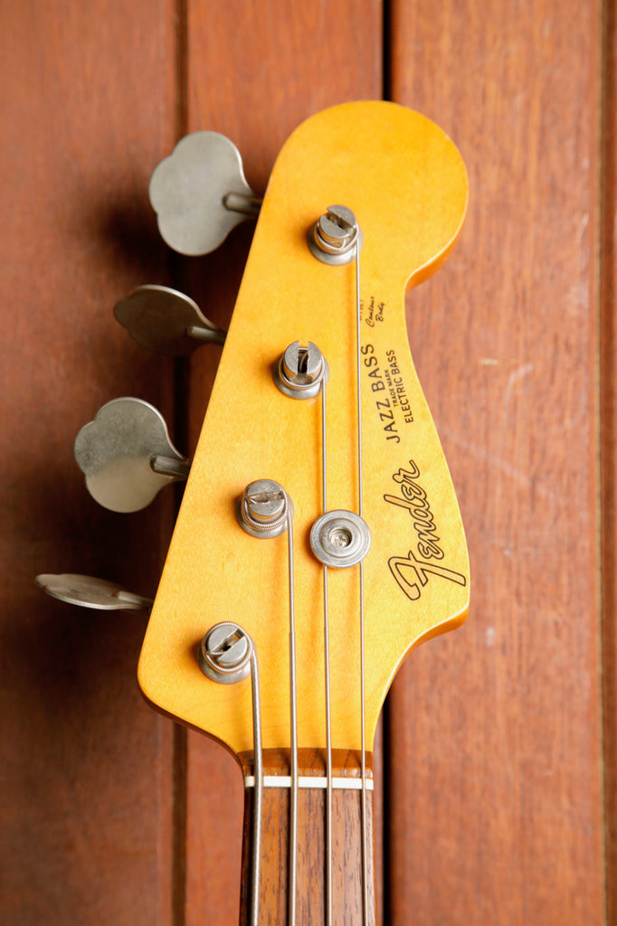 Fender Japan JB-62 FL Fretless Jazz Bass Reissue Sunburst 1992 Pre-Owned