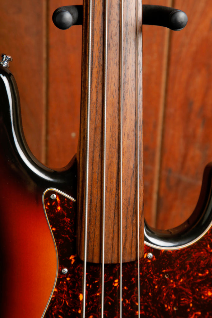Fender Japan JB-62 FL Fretless Jazz Bass Reissue Sunburst 1992 Pre-Owned