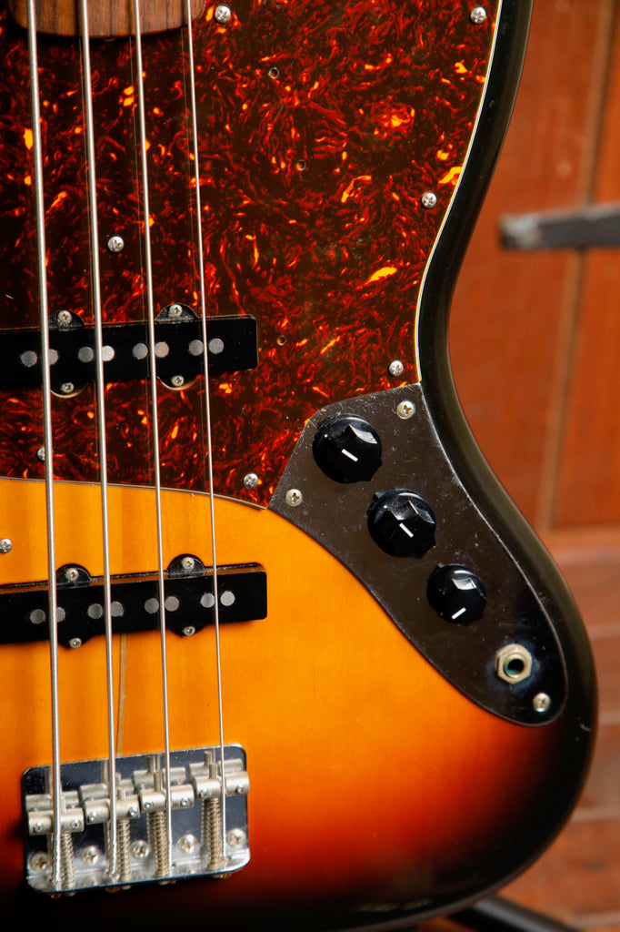 Fender Japan JB-62 FL Fretless Jazz Bass Reissue Sunburst 1992 Pre-Owned