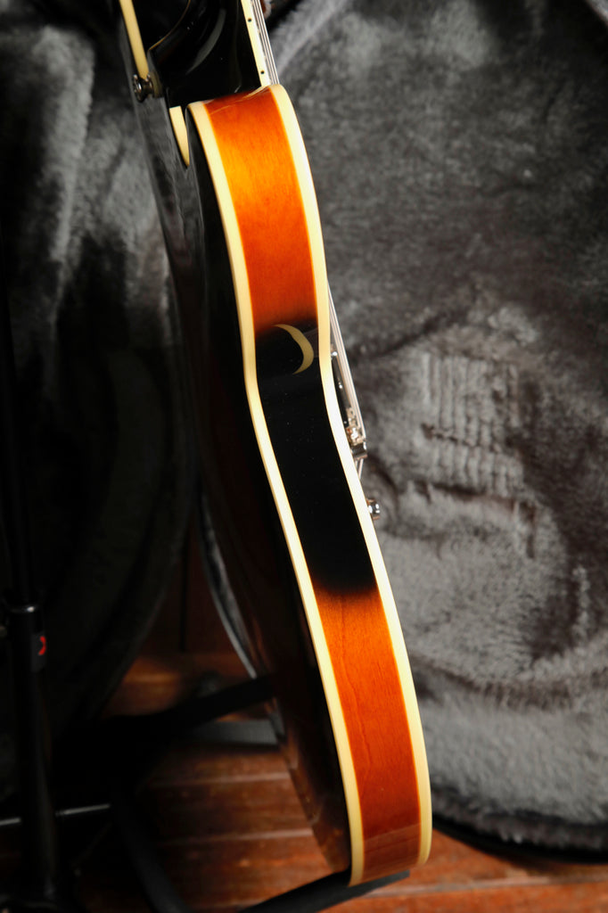 Epiphone Bonehead Riviera Dark Tobacco Burst Semi-Hollow Electric Guitar
