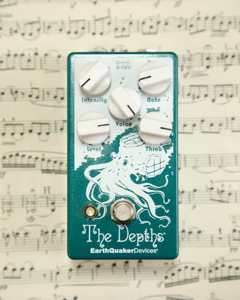 Earthquaker Devices The Depths Optical Vibe Machine Pedal Pre-Owned