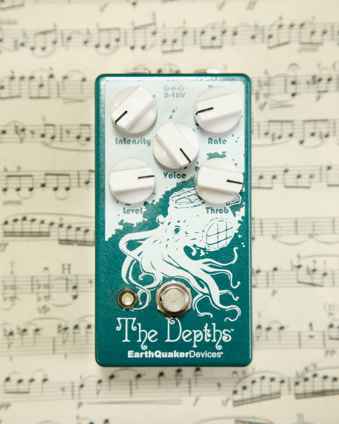 Earthquaker Devices The Depths Optical Vibe Machine Pedal Pre-Owned