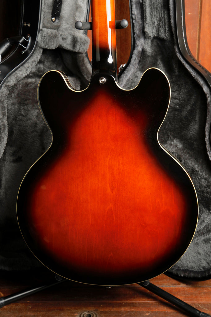 Epiphone Bonehead Riviera Dark Tobacco Burst Semi-Hollow Electric Guitar
