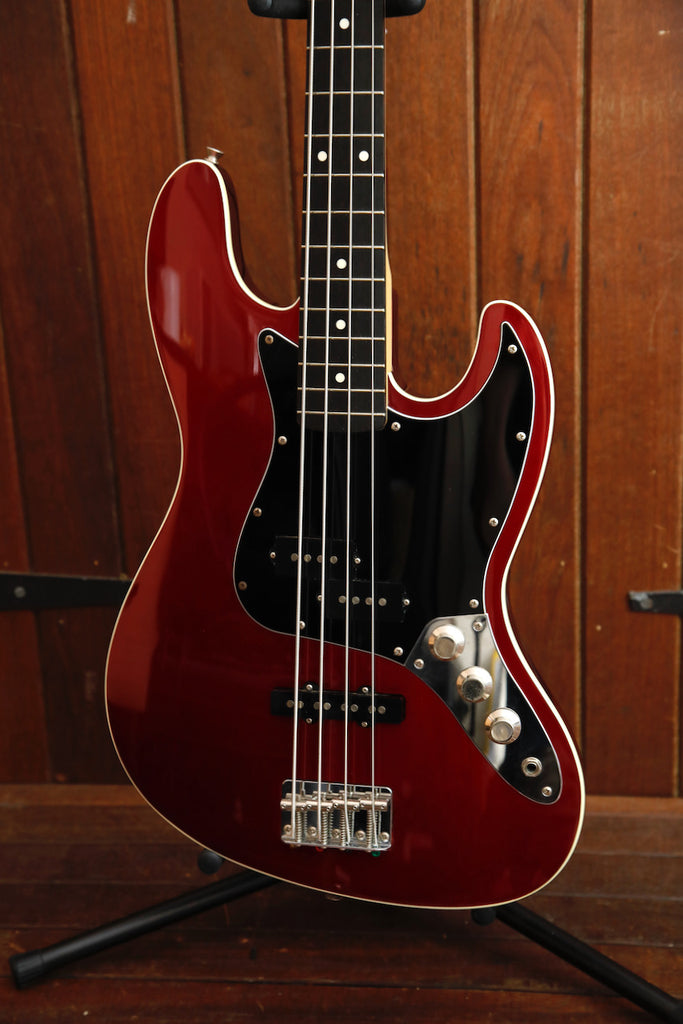 Fender Japan Aerodyne Jazz Bass Old Candy Apple Red 2004 Pre-Owned