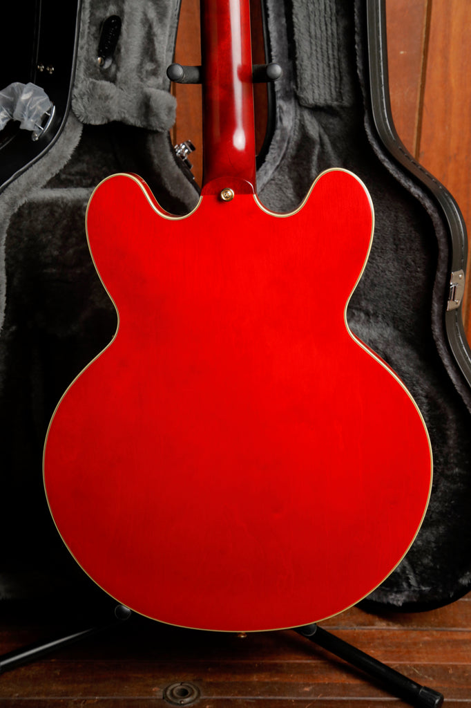 Epiphone Masterbuilt Gem Archer Sheraton Cherry Red Semi-Hollow Electric Guitar