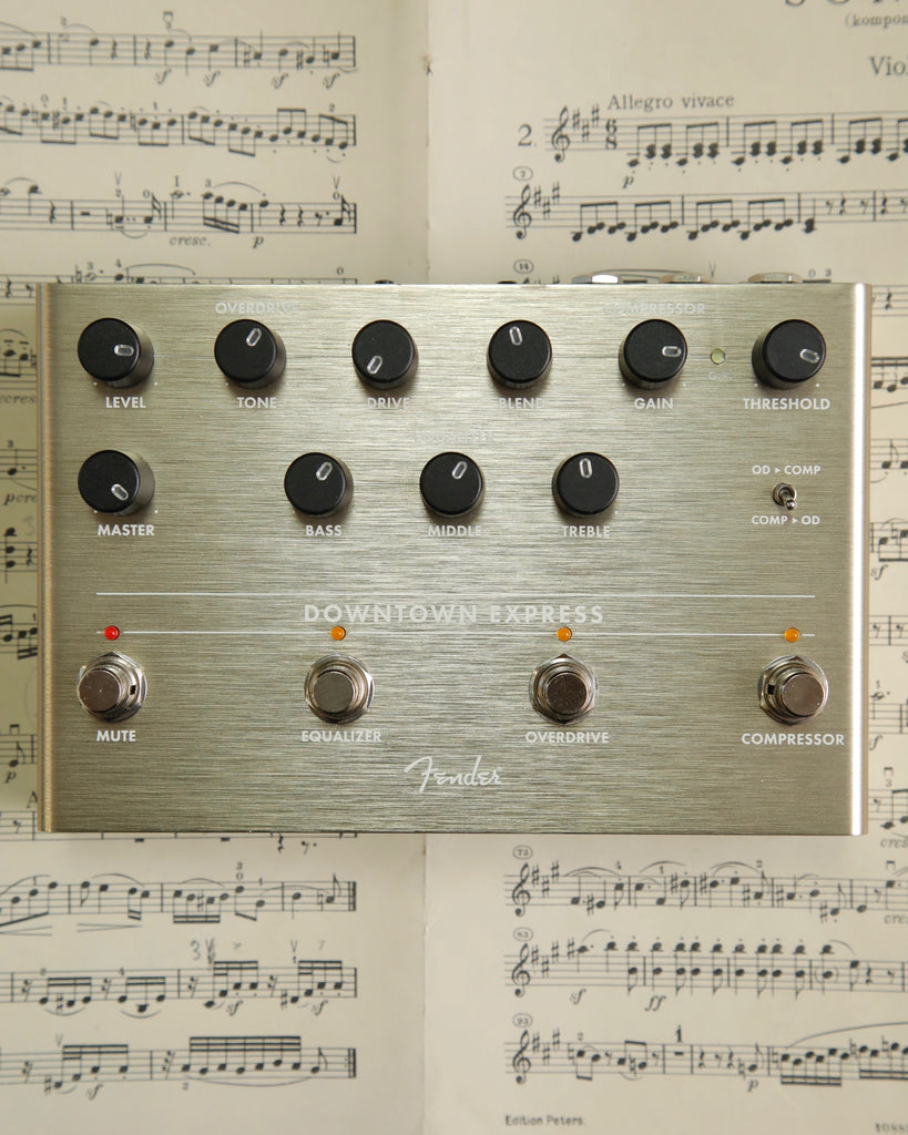 Fender Downtown Express Bass Multi-Effects Pedal Pre-Owned
