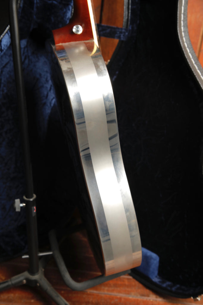 National Style O 12 Fret Single Cone Roundneck Left Handed Resonator Guitar 2008 Pre-Owned