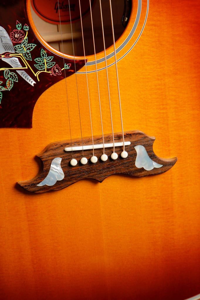 Gibson Custom Dove Left-Handed Acoustic-Electric Guitar Vintage Cherry Sunburst 2024 Pre-Owned