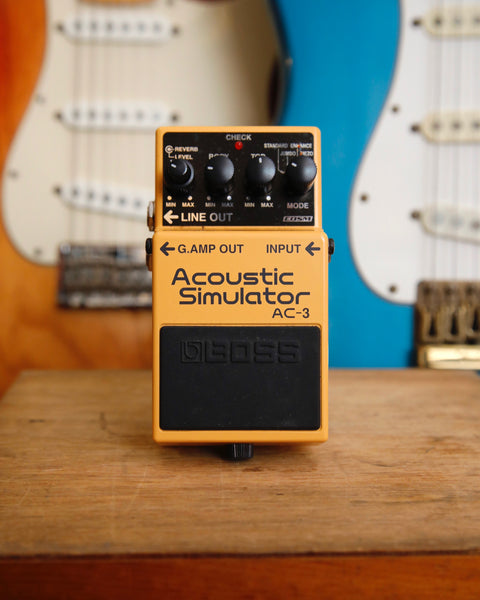 Boss AC-3 Acoustic Simulator Pedal Pre-Owned