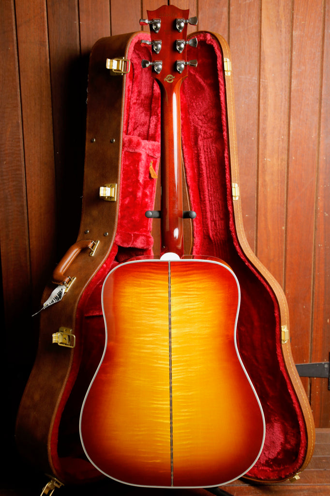 Gibson Custom Dove Left-Handed Acoustic-Electric Guitar Vintage Cherry Sunburst 2024 Pre-Owned