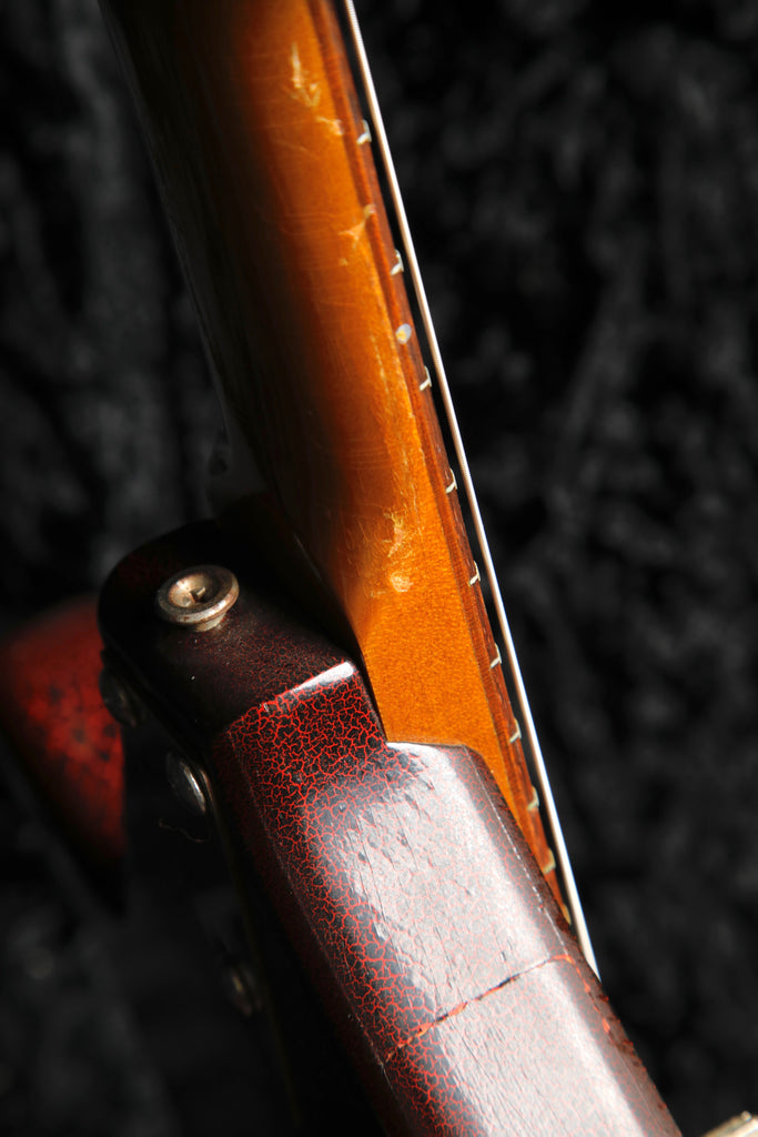 Coral Electric Sitar 1967 Vincent Bell Signature Red Crackle Finish Pre-Owned