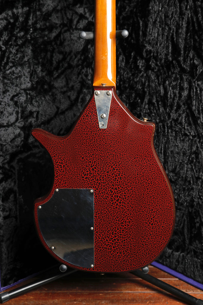 Coral Electric Sitar 1967 Vincent Bell Signature Red Crackle Finish Pre-Owned