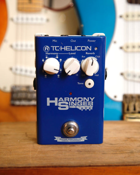 TC Helicon Harmony Singer Vocal Effects Pedal Pre-Owned