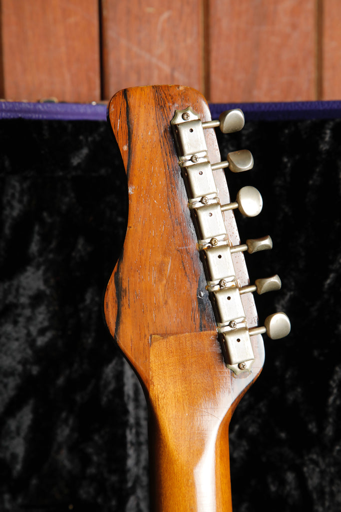 Coral Electric Sitar 1967 Vincent Bell Signature Red Crackle Finish Pre-Owned