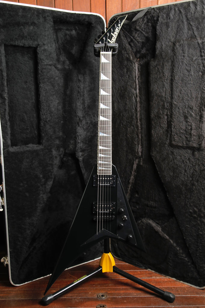 Jackson USA Select Series RR1T Rhoads Black Electric Guitar 2012 Pre-Owned