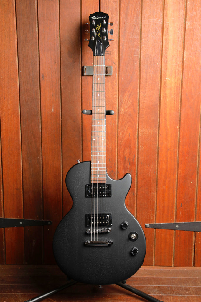 Epiphone Les Paul Special Satin E1 Vintage Worn Ebony Electric Guitar