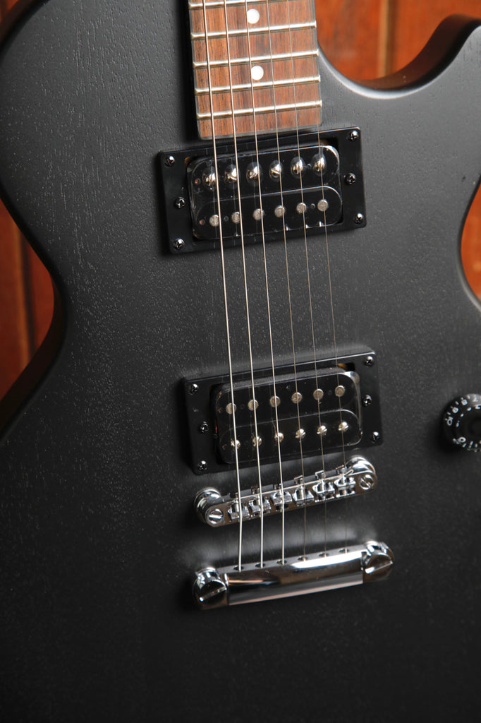 Epiphone Les Paul Special Satin E1 Vintage Worn Ebony Electric Guitar