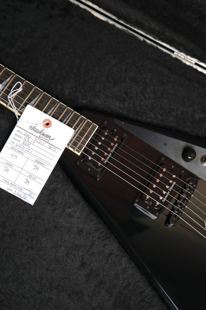 Jackson USA Select Series RR1T Rhoads Black Electric Guitar 2012 Pre-Owned